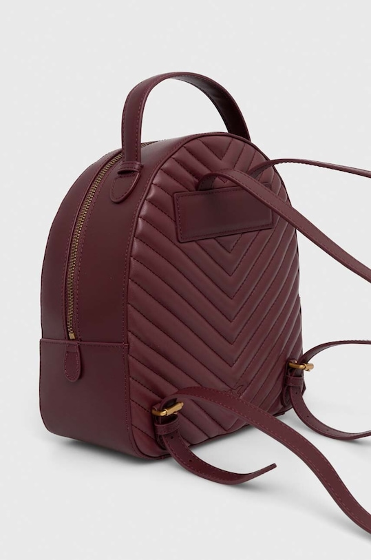 Doplnky Kožený ruksak Pinko Answear Exclusive 102530.A0GK burgundské