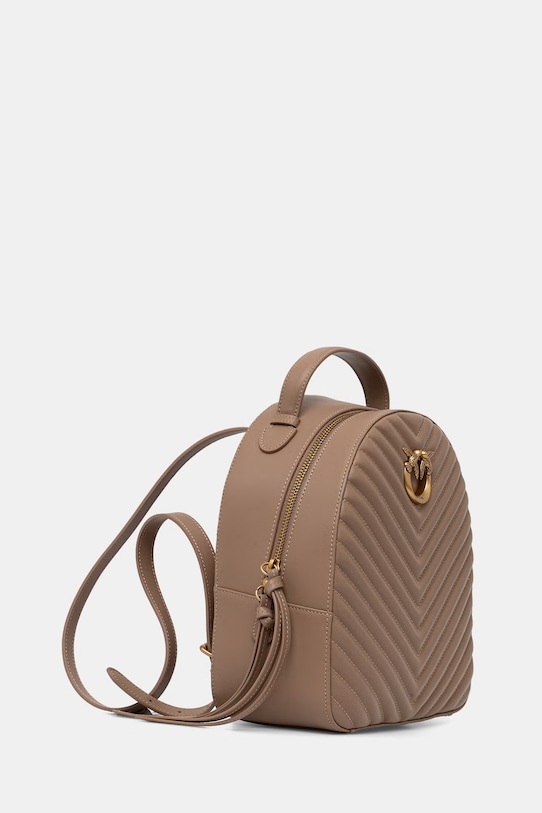 Pinko plecak damski skórzany Answear Exclusive 102530.A0GK brązowy SS26