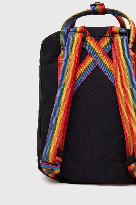 Аксессуары Детский рюкзак Fjallraven Kanken Rainbow Mini F23621.550.907 чёрный