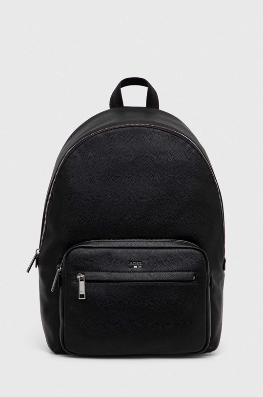Ruksak BOSS imitácia kože čierna 50490864