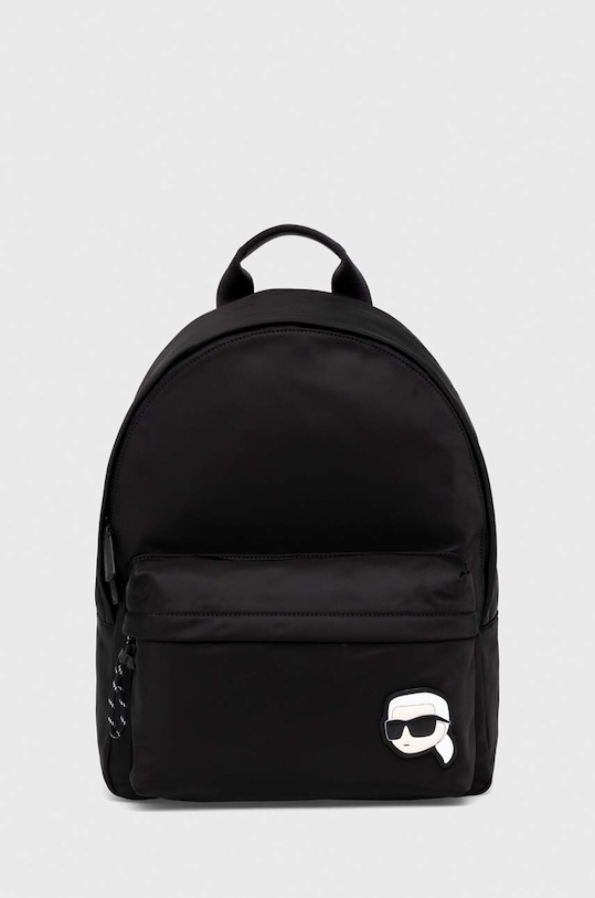 Karl Lagerfeld plecak K/IKONIK tekstylny czarny 235M3198