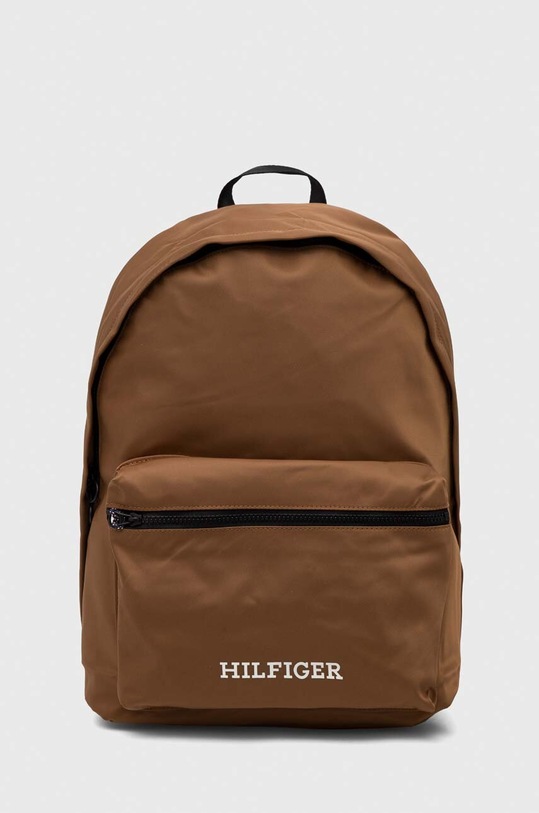 Tommy Hilfiger plecak nadruk brązowy AM0AM12112