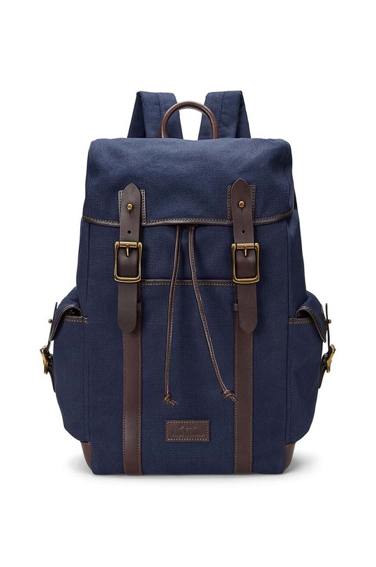 Σακίδιο πλάτης Polo Ralph Lauren υφασμάτινο σκούρο μπλε 405913847
