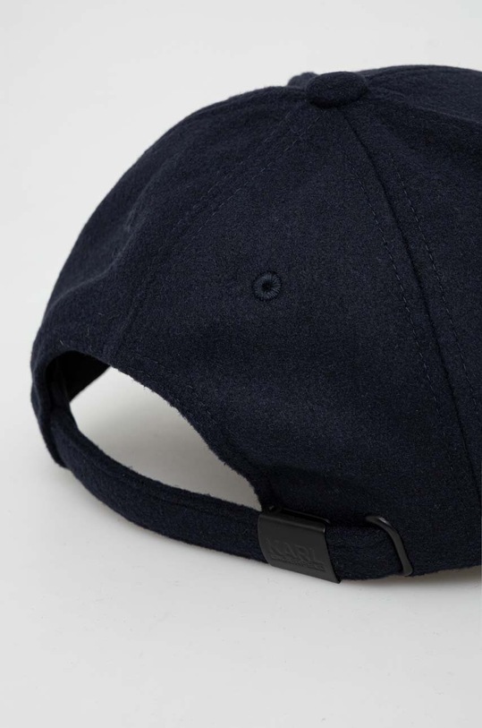 Akcesoria Karl Lagerfeld czapka z daszkiem 534121.805614 granatowy