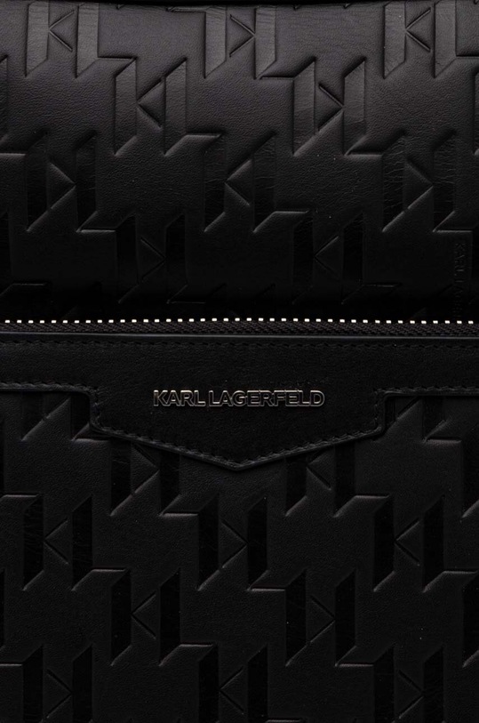 Δερμάτινο σακίδιο Karl Lagerfeld μαύρο 236M3178
