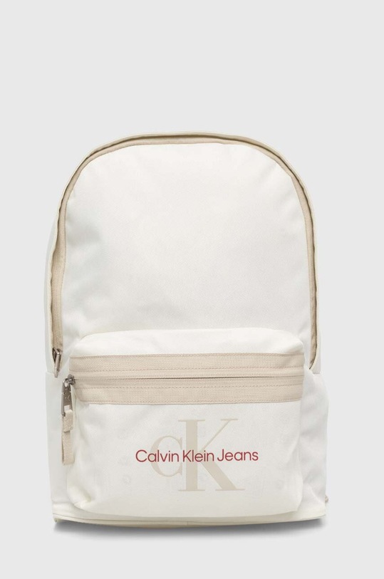 Σακίδιο πλάτης Calvin Klein Jeans υφασμάτινο μπεζ K50K511100