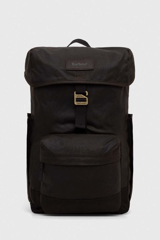 Batoh Barbour Essential Wax Backpack hladký černá UBA0570