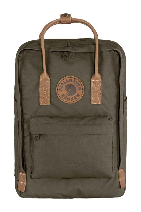 Σακίδιο πλάτης Fjallraven F23803.633 Kanken no. 2 Laptop 15 απλό πράσινο F23803.633