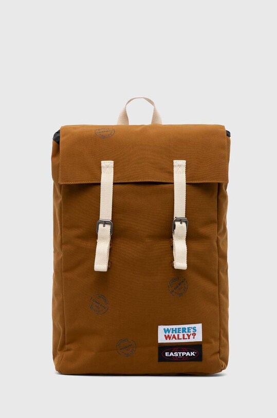 Σακίδιο πλάτης Eastpak WALLY PACK υφασμάτινο καφέ EK0A5BG32E61