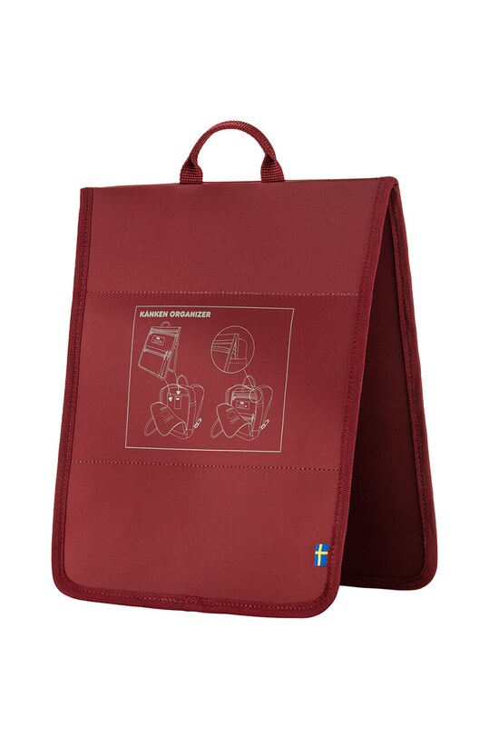 Organizér do batohu Fjallraven Kanken F23508 burgundské AW24
