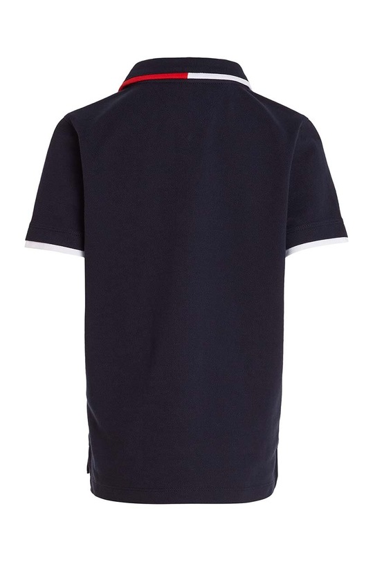 Chłopiec Tommy Hilfiger polo bawełniane dziecięce KB0KB08534.74.122.9BYX granatowy