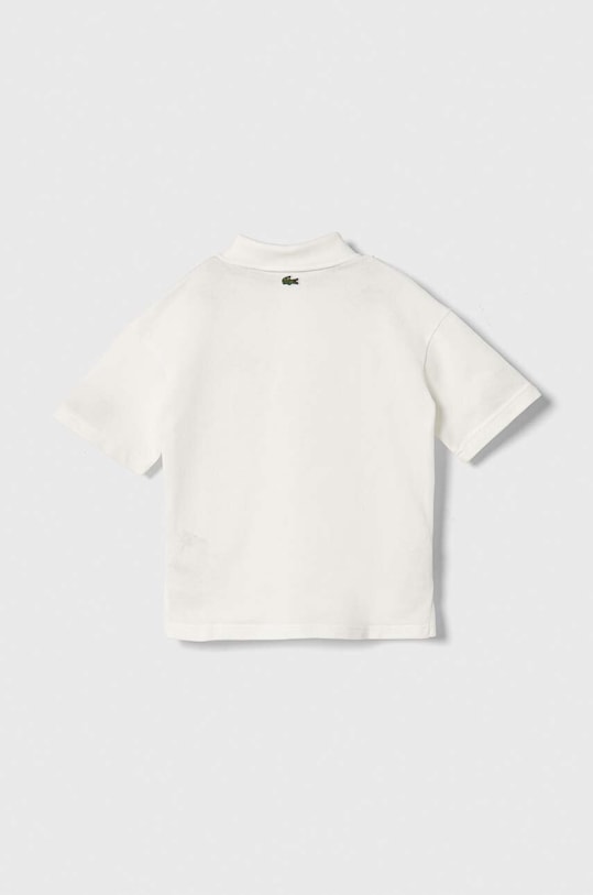 Lacoste polo in lana bambino/a PJ1259 bianco AW23