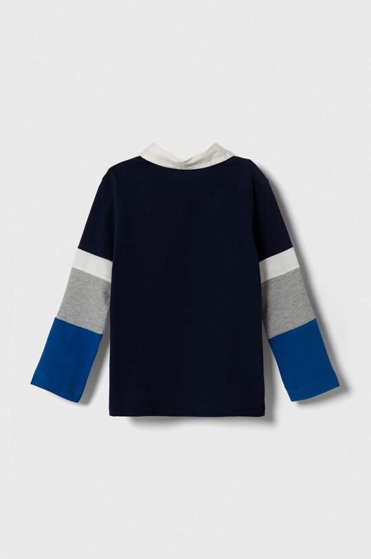 Хлопковый детский лонгслив United Colors of Benetton 3BL0G300H.P.SEASONAL серый AW23