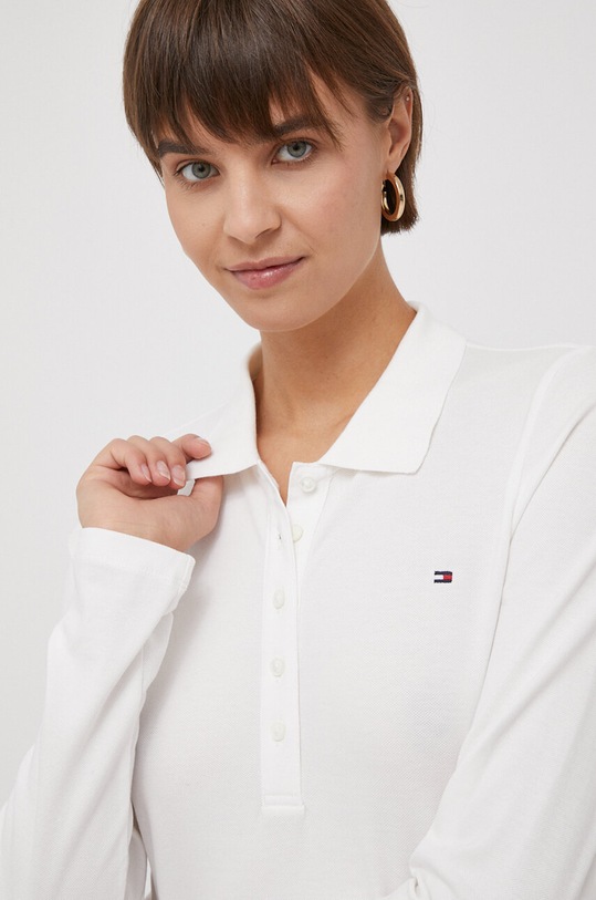 Tommy Hilfiger longsleeve beżowy WW0WW39795