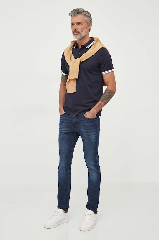 Guess polo SPORTS PIQUE M2GP34.KARS0 granatowy SS25