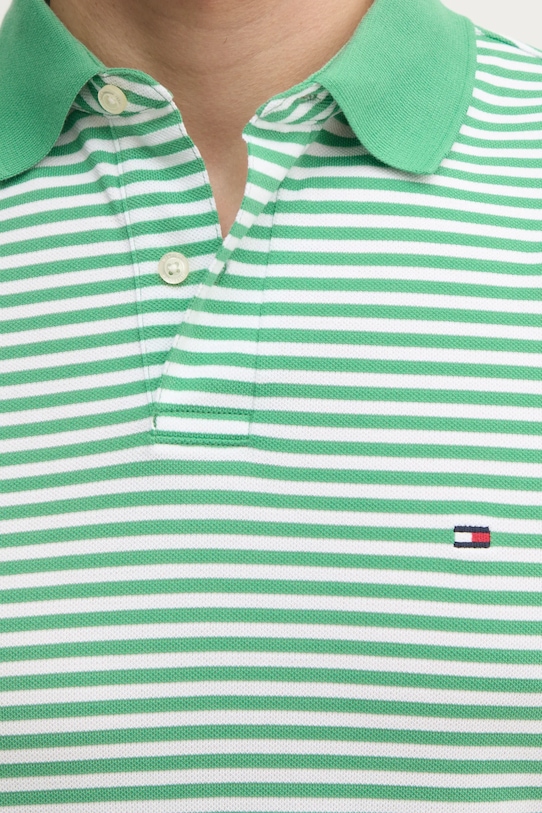 Tommy Hilfiger tricou polo MW0MW17770 verde