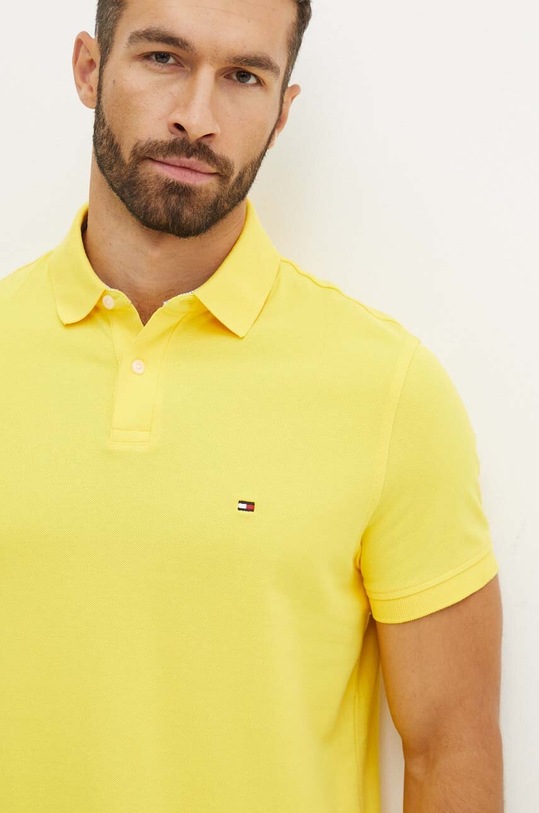 Odzież Tommy Hilfiger polo MW0MW17770 żółty