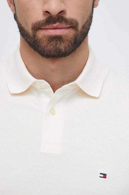 Tommy Hilfiger polo beżowy MW0MW17770