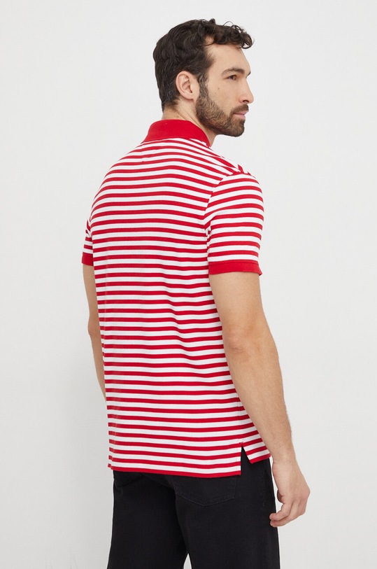 Πόλο Tommy Hilfiger MW0MW17770 κόκκινο SS25