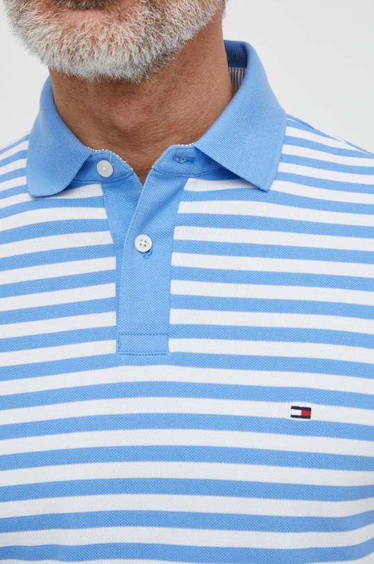 Tommy Hilfiger polo niebieski MW0MW17770