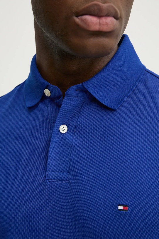 Tommy Hilfiger tricou polo MW0MW17770 albastru