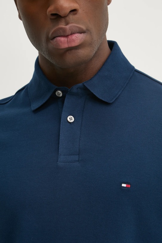 Polo tričko Tommy Hilfiger MW0MW17770 námořnická modř