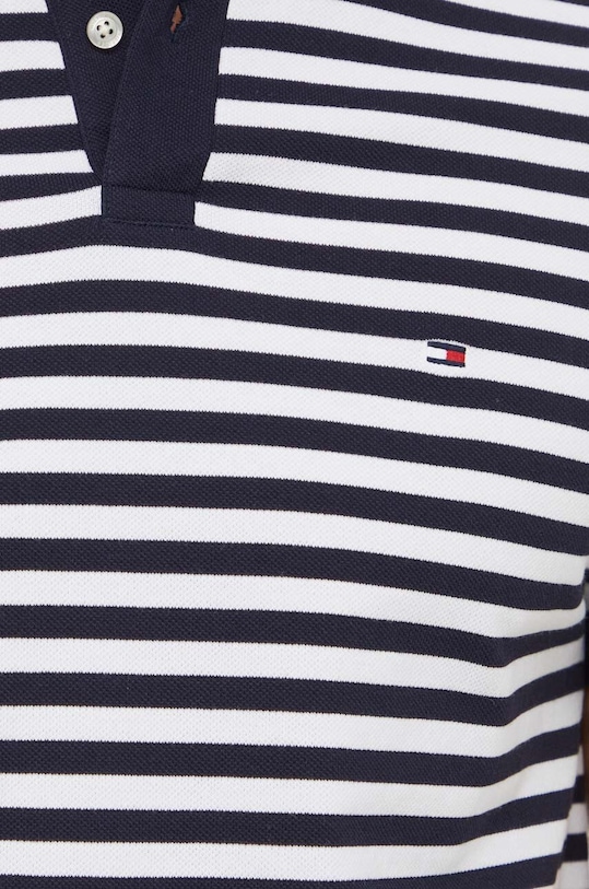 Tommy Hilfiger tricou polo MW0MW17770 bleumarin