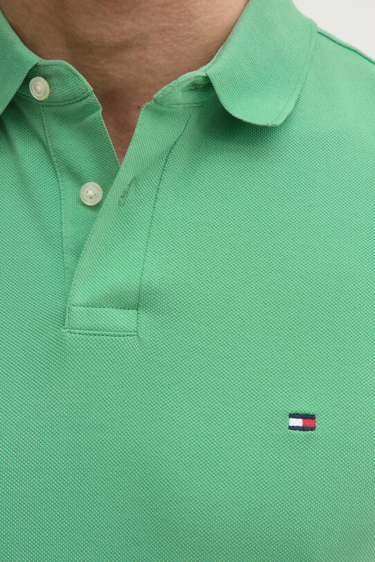 Polo tričko Tommy Hilfiger MW0MW17770 zelená