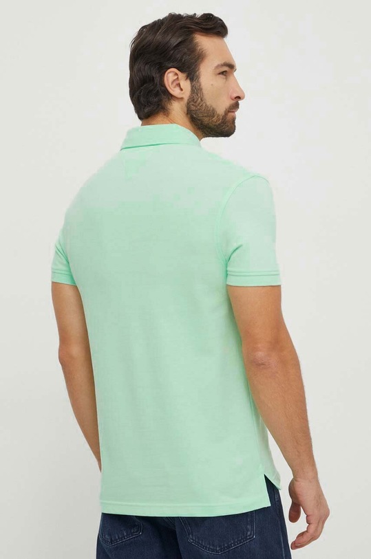 Odzież Tommy Hilfiger polo MW0MW17770 zielony