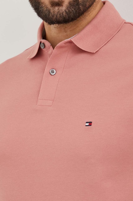 Tommy Hilfiger tricou polo rosu MW0MW17770
