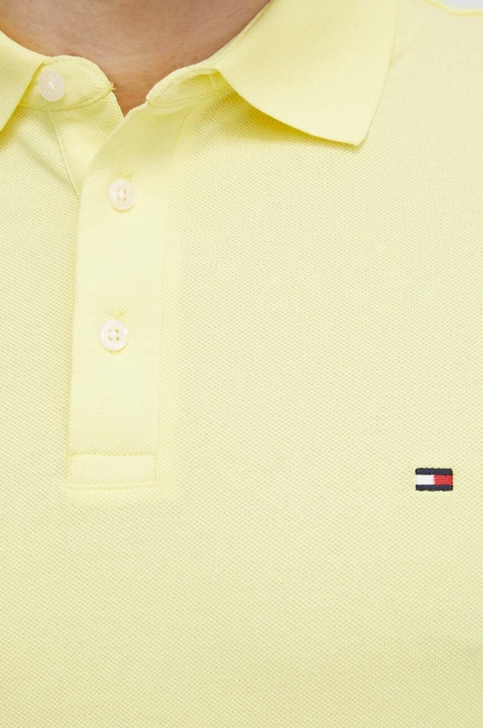 Tommy Hilfiger polo żółty MW0MW17771
