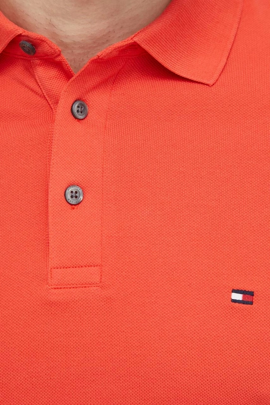 Polo tričko Tommy Hilfiger oranžová MW0MW17771