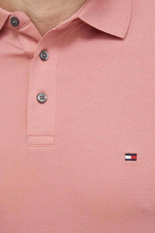 Polo tričko Tommy Hilfiger růžová MW0MW17771