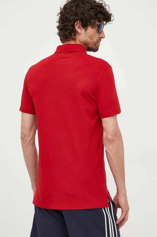 Ρούχα Πόλο Tommy Hilfiger MW0MW17771 κόκκινο