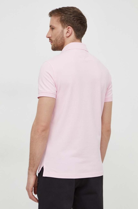 Odzież Tommy Hilfiger polo MW0MW17771 różowy