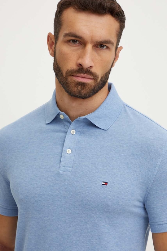 Odzież Tommy Hilfiger polo MW0MW17771 niebieski