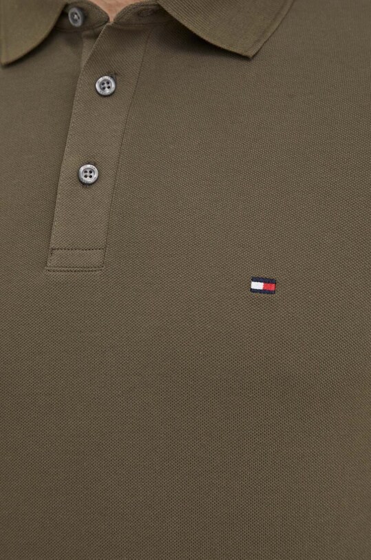 Поло Tommy Hilfiger зелений MW0MW17771