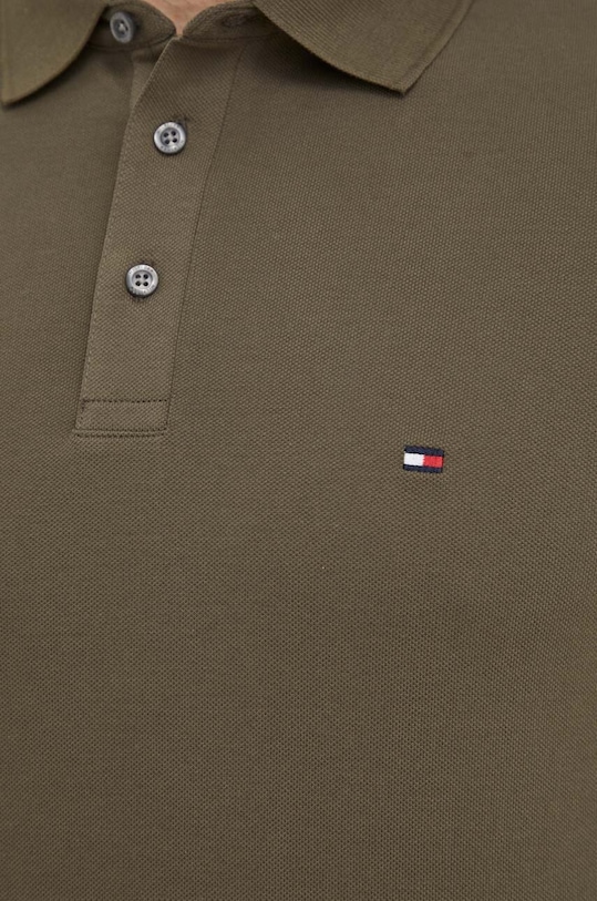 Поло Tommy Hilfiger зелёный MW0MW17771