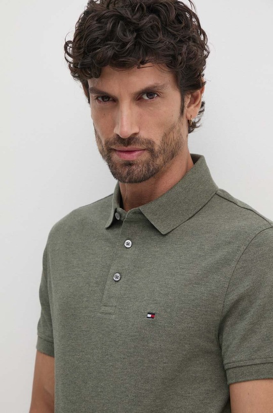 Tommy Hilfiger polo zielony MW0MW17771