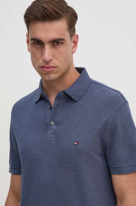 Îmbrăcăminte Tommy Hilfiger tricou polo MW0MW17771 albastru