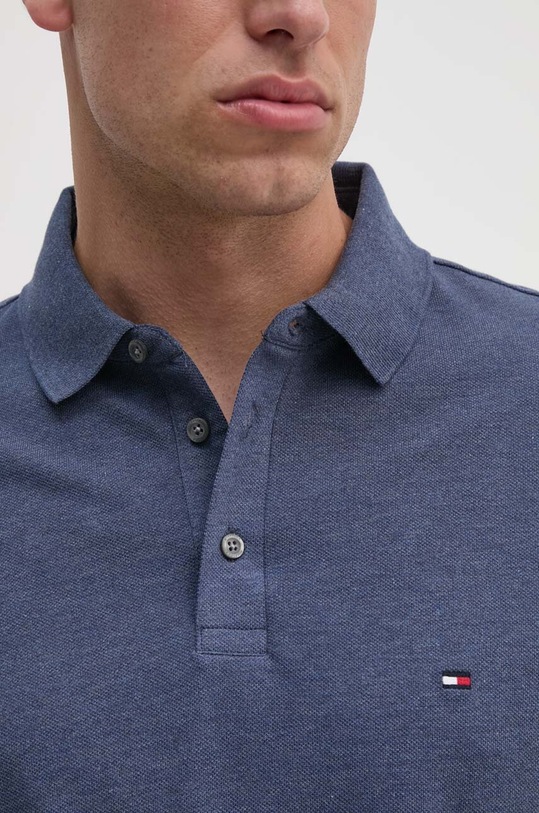 Tommy Hilfiger tricou polo albastru MW0MW17771
