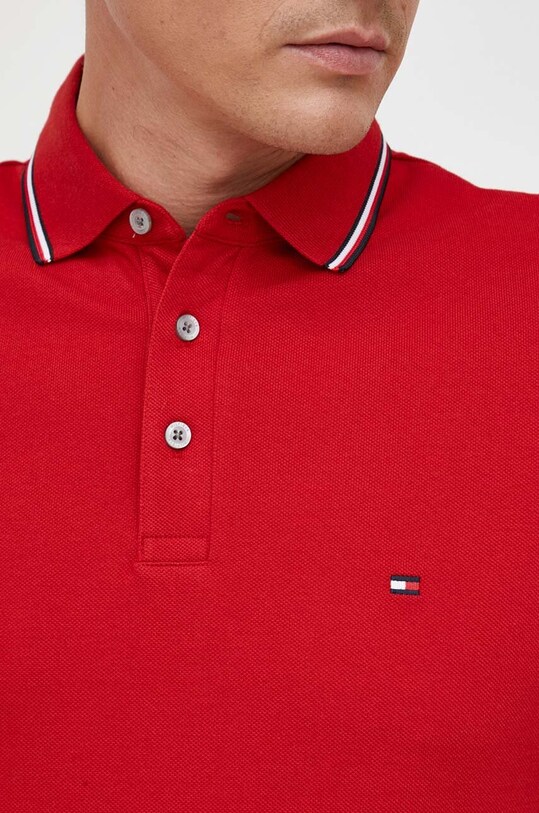 Tommy Hilfiger polo MW0MW30750 czerwony