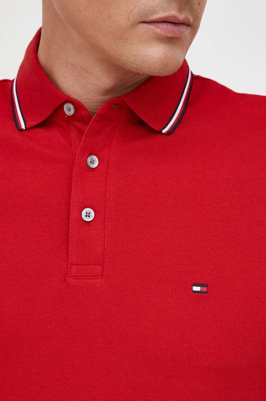 Πόλο Tommy Hilfiger MW0MW30750 κόκκινο