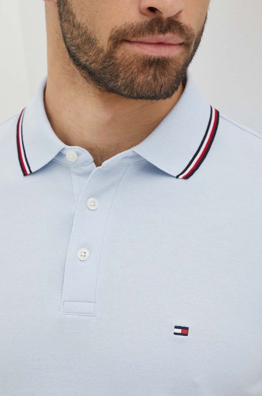 Πόλο Tommy Hilfiger μπλε MW0MW30750