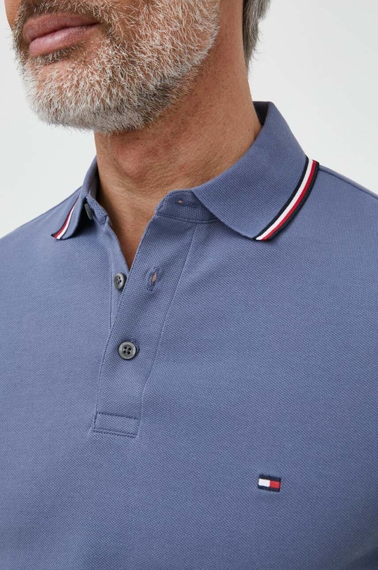 Odzież Tommy Hilfiger polo MW0MW30750 niebieski