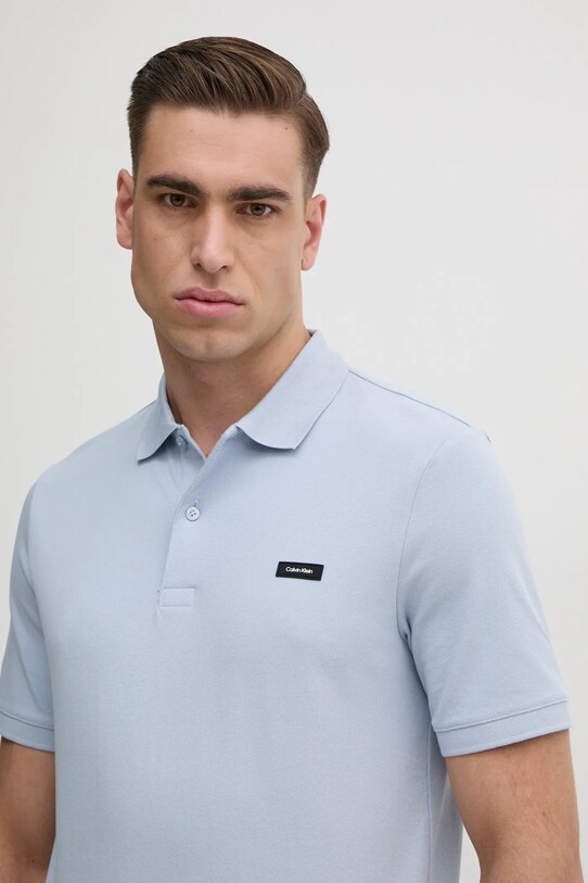 Πόλο Calvin Klein μπλε K10K111196