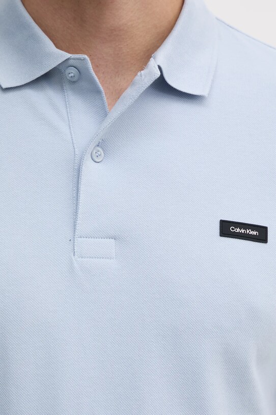 Πόλο Calvin Klein K10K111196 μπλε