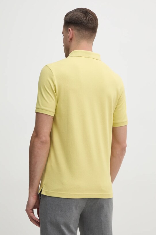 Πόλο Calvin Klein K10K111196 κίτρινο SS25