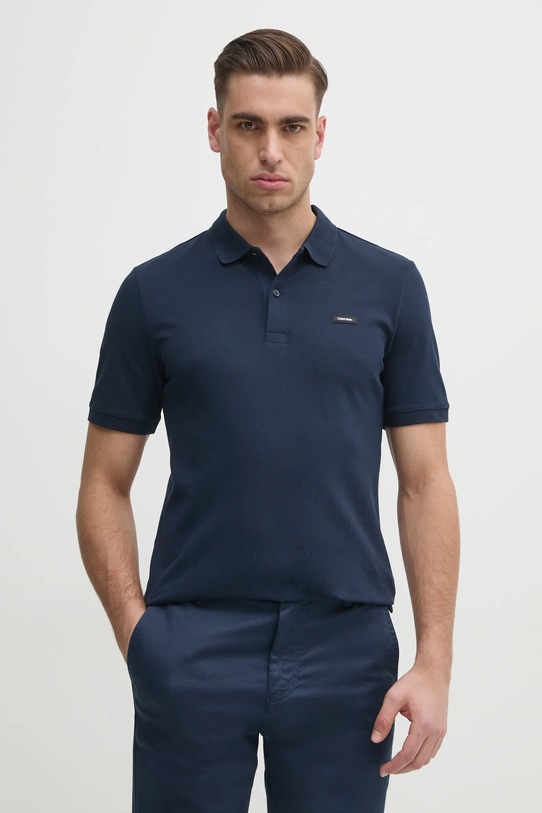 Calvin Klein poló sötétkék K10K111196