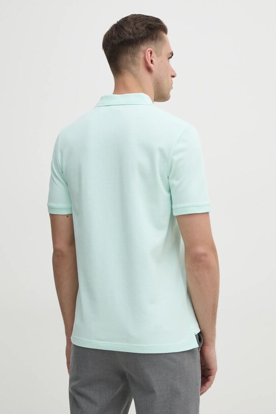 Ρούχα Πόλο Calvin Klein K10K111196 τιρκουάζ